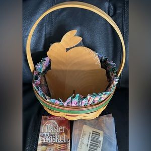 LONGABERGER 1999 LARGE EASTER BASKET SET/BRAND NEW!